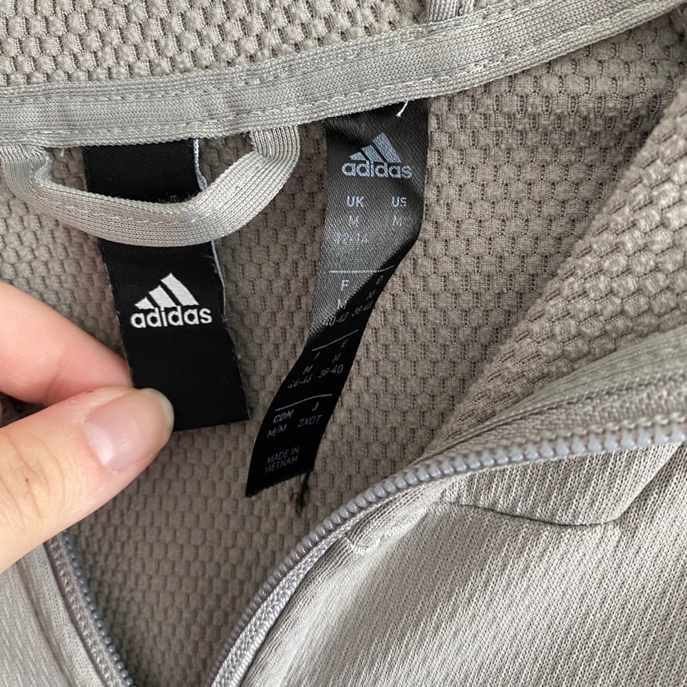 Gray Adidas Jacket - Picture 2 of 4